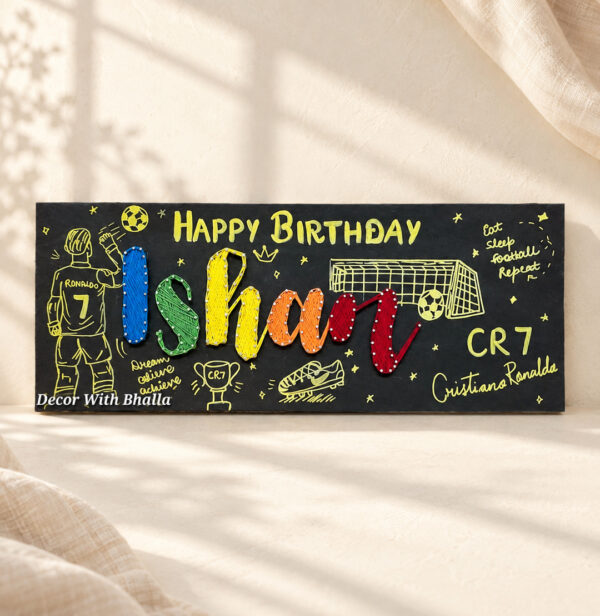 Single Name plate- String Art