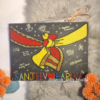 A lifetime wedding knot: Gathbandhan string art