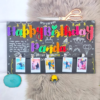 Pompous birthday string art