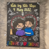 A lifelong bond string art