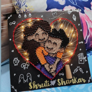 Cuddle string art