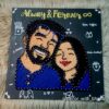 Depiction of flames- personalized portrait