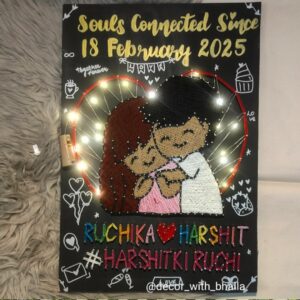 A heartfelt small hug: Couple name
