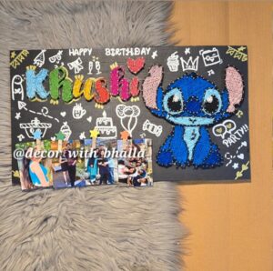 Birthday on the way- Stitch edition