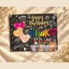 Glowing Heart Birthday string art