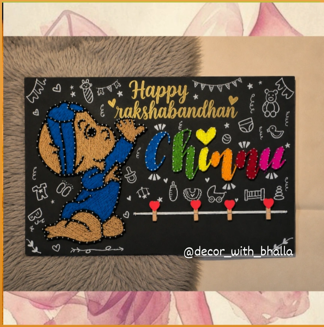 Rakshabandhan on the way- baby edition